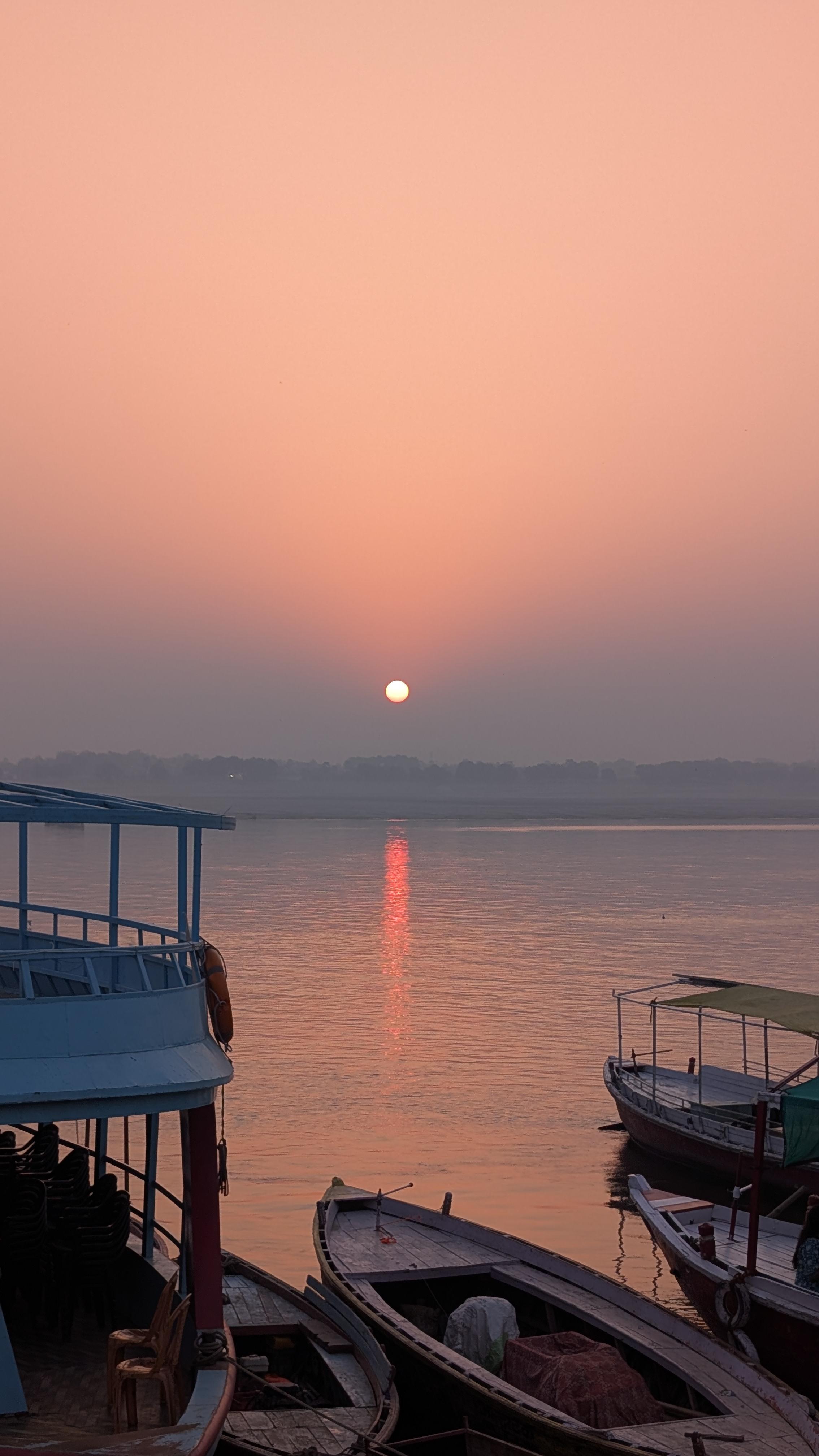 Sunrise on Ganges